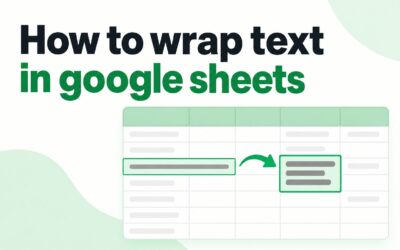 How to Wrap Text in Google Sheets